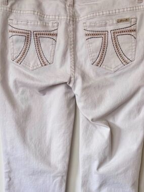 Seven7| Y2K White Straight Leg Vintage Denim Jeans Sz 8